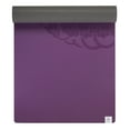 thumbnail image 1 of Gaiam 5mm Premium Dry-Grip Yoga Mat, Purple, 1 of 3