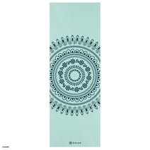 Gaiam 5mm Printed Yoga Mat, Mint Marrakesh, PVC