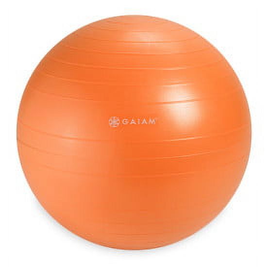 Gaiam Classic BBC Replacement Exercise Ball, Nectarine