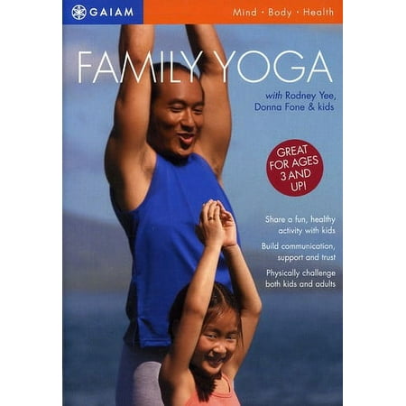 Gaiam Family Yoga DVD With Rodney Yee