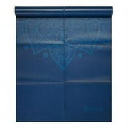 Gaiam Foldable Yoga Mat, Blue Sundial, 2mm