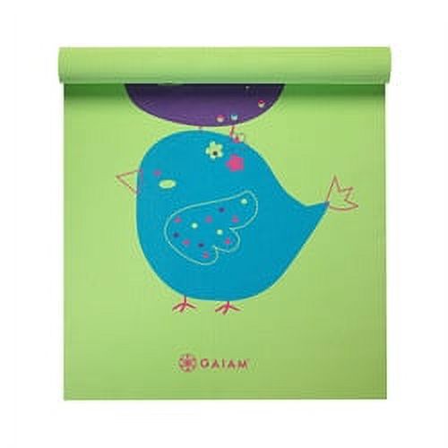 Gaiam Kids Yoga Mat, Birdsong, 4 mm - image 1 of 4