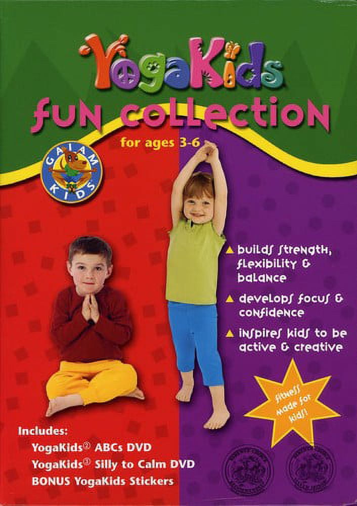 Yoga for Kids : Outer Space Blastoff / Silly to Calm (2-DVD Collection) on  DVD Movie