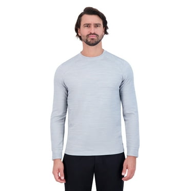 Gaiam Men's Cozy & Cool Long Sleeve Crew Sweatshirt, Sizes S-XL