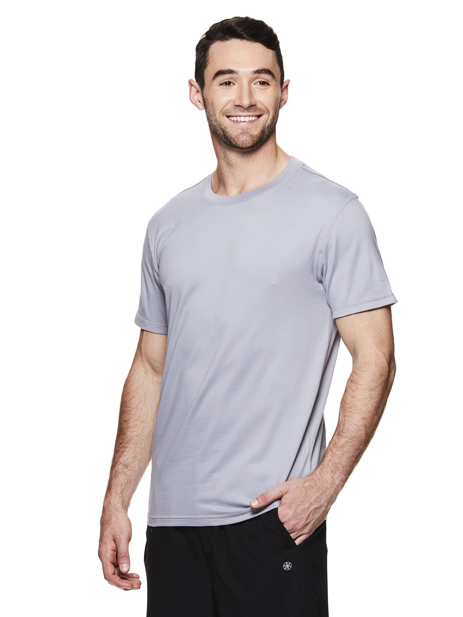 GAIAM Everyday Basic Crew T-Shirt, Men's Size M, Navy NEW MSRP $42