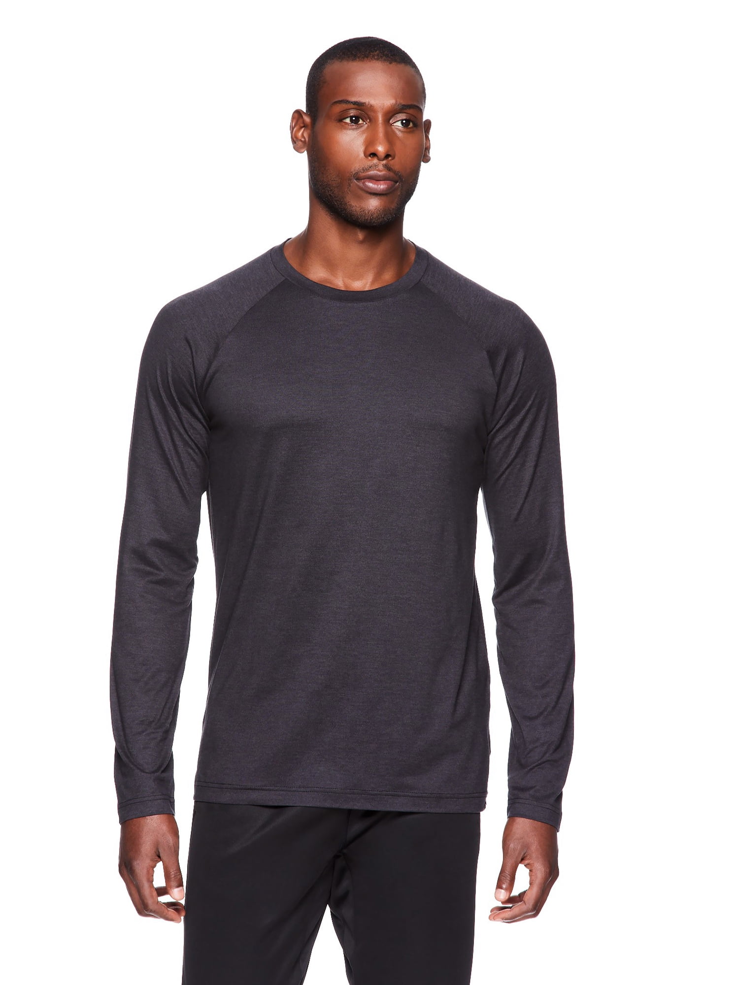 Gaiam Men's Everyday Basic Long Sleeve Tees, Sizes S-XL 