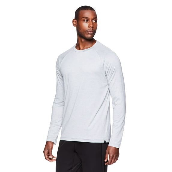 Gaiam Men's Everyday Basic Long Sleeve Tees, Sizes S-XL