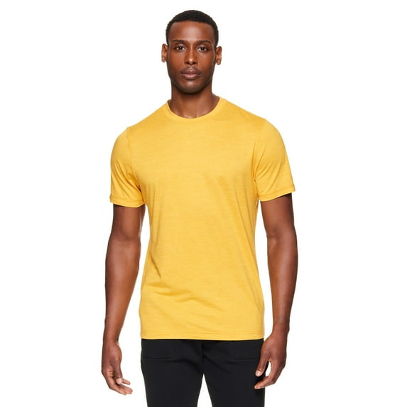 Gaiam Men's Everyday Crewneck Tee with Short Sleeves, Sizes S-XL