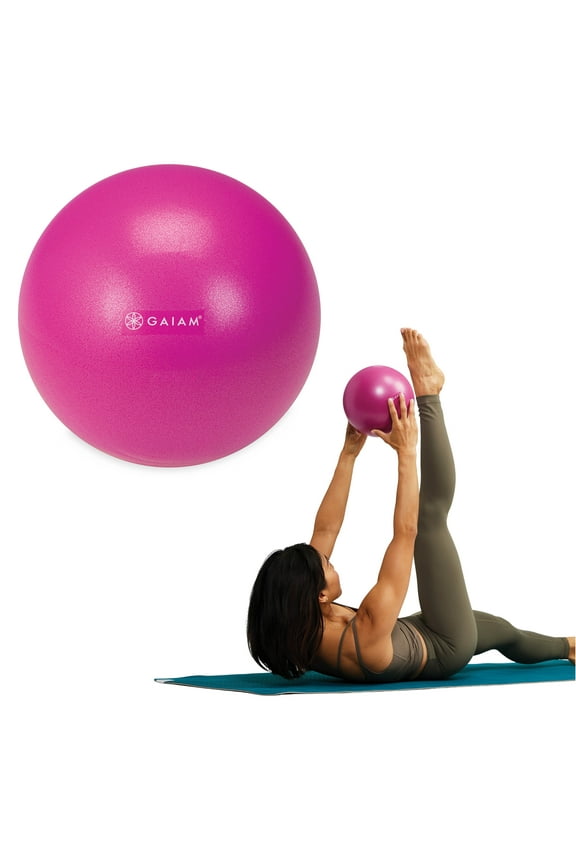 Mini Ab Ball, Fuchsia, 8 Inch, Inflatable