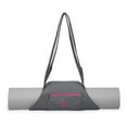thumbnail image 1 of Gaiam On-The-Go Yoga Mat Carrier, Storm/Pink, 1 of 4
