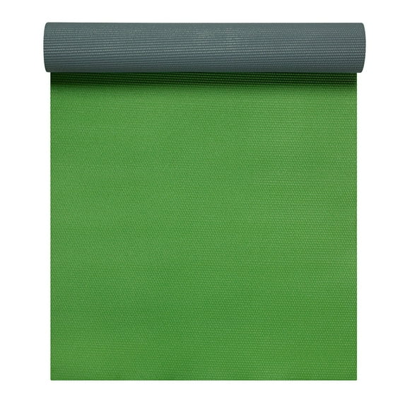 Gaiam Premium 2-Color Yoga Mat, Honeydew, 5mm