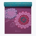 thumbnail image 1 of Gaiam Premium Print Reversible Yoga Mat, Kiku, 5mm, 1 of 6