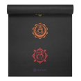 thumbnail image 1 of Gaiam Premium Print Yoga Mat, Black Chakra, 6 mm, 1 of 4