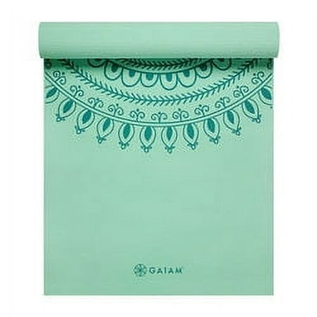 Gaiam Premium Print Yoga Mat, Marrakesh, 6mm