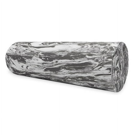 Gaiam Restore 18" Marbled Foam Roller Grey