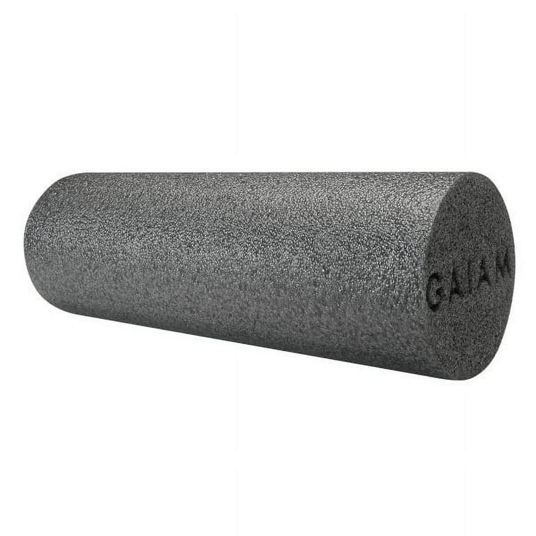 Gaiam Restore Muscle Therapy Foam Roller, Grey, 18 inches