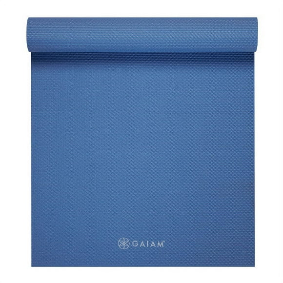 Gaiam Solid Color Yoga Mat, Skyline, 5mm