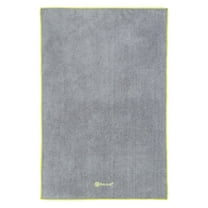 Gaiam Thirsty Yoga Hand Towel - Granite Storm/Citron 