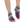 thumbnail image 1 of Gaiam Toeless Yoga Socks Bright Bouquet, 1 of 4
