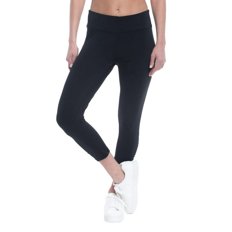 GAIAM, Pants & Jumpsuits, Gaiam Nwt Black Lotus Cutout Capri Leggings  Medium Yoga Fitness Pants