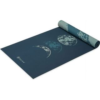 Gaiam Premium Yoga Mat, Aubergine Swirl, 6mm 