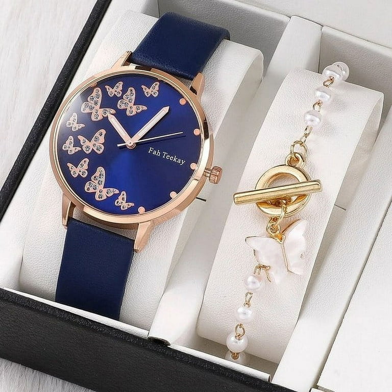 Gaiety New Fashion Ladies Watches Watches For Women Rose Gold Leather  Female Clock Wristwatch Luxury Women Watches Simple 