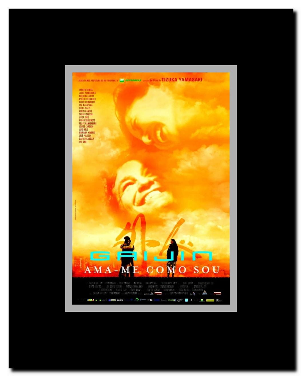 Gaijin - Ama-me Como Sou Framed Movie Poster
