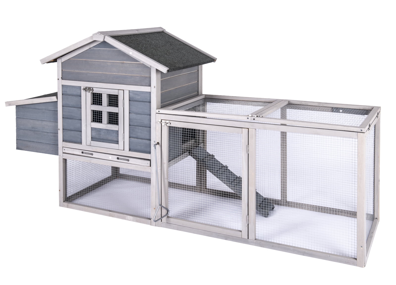 Gaildon Large Removable Chicken Coop for 45 Chickens ,with 2 Story