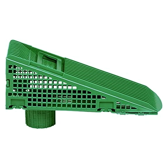 Gaim Engineering -4 Sided Wedge Down Spout Screens - Stop Leaves and Debris - Set of 2 Plastic