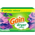 thumbnail image 1 of Gain Dryer Sheets, Moonlight Breeze Scent, 120 Count, 1 of 10