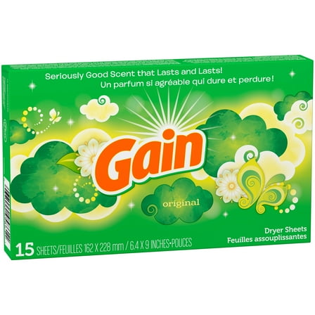 Gain Dryer Sheets Original 15 ct