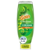 Gain EZ-Squeeze Dishwashing Liquid Dish Soap, Original Scent, 24.30 fl oz