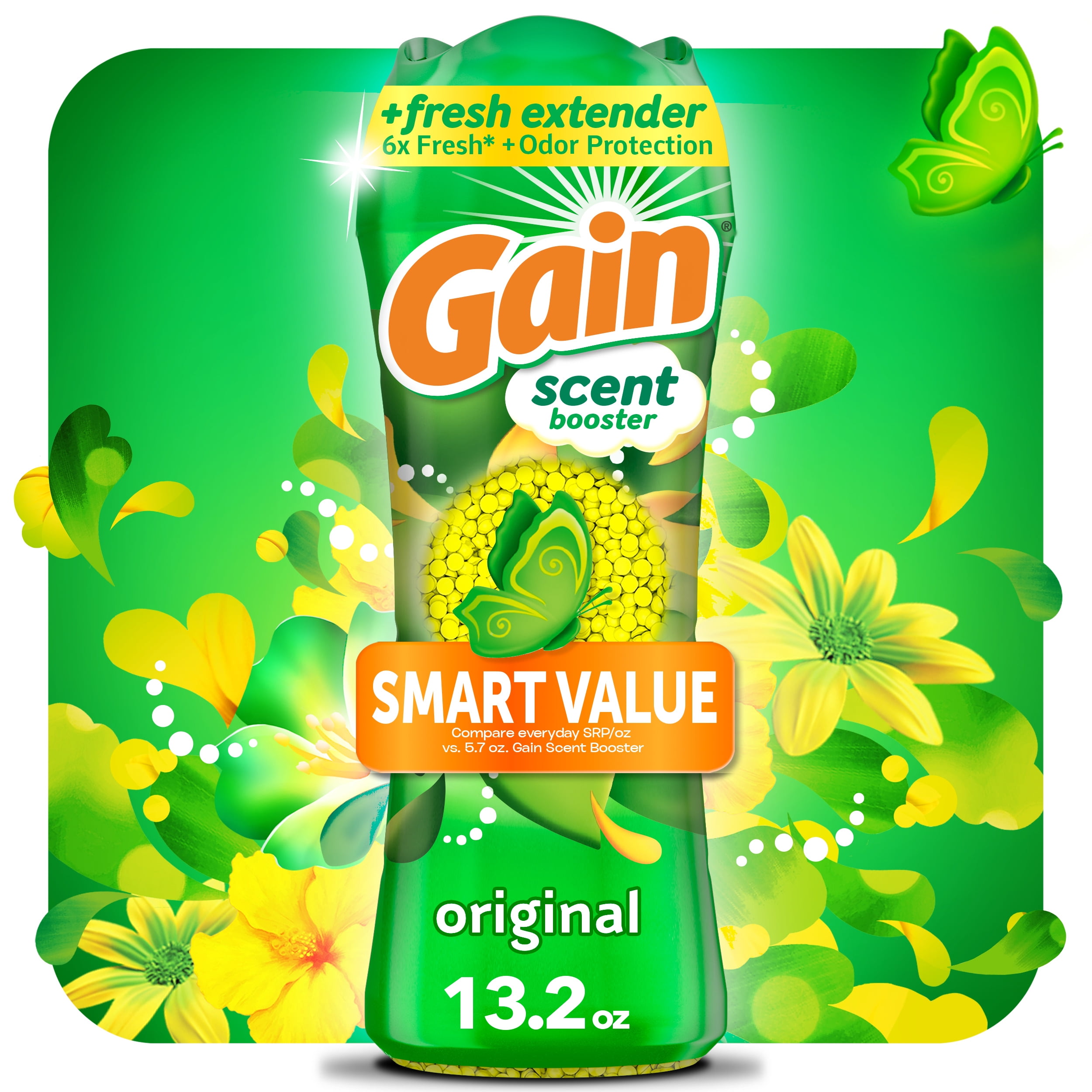 Gain Fireworks In-Wash Laundry Scent Booster Beads, Original Scent