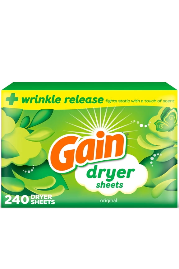 Dryer Sheets, Original Scent, 240 Count