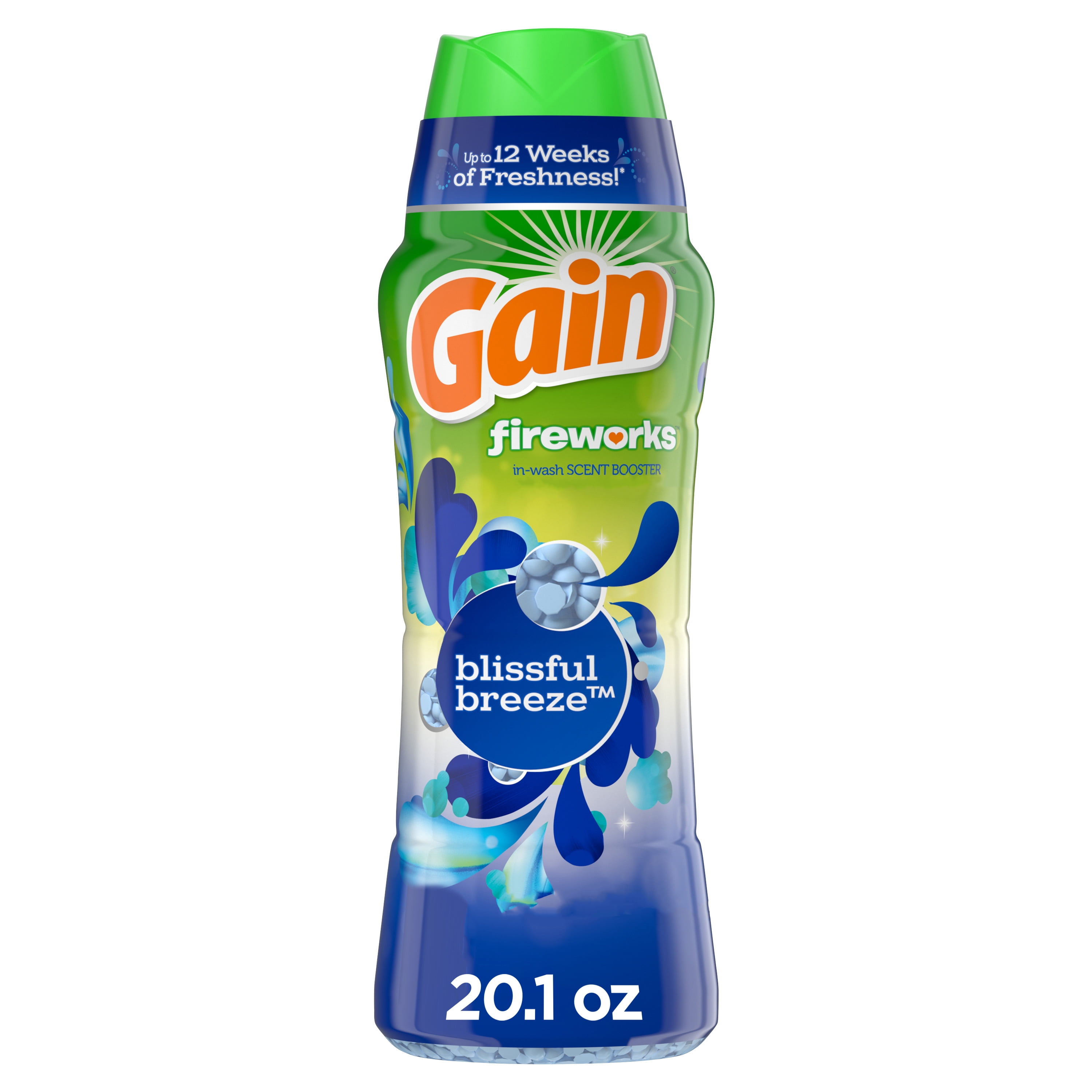 Gain Fireworks Blissful Breeze In-Wash Scent Booster Beads