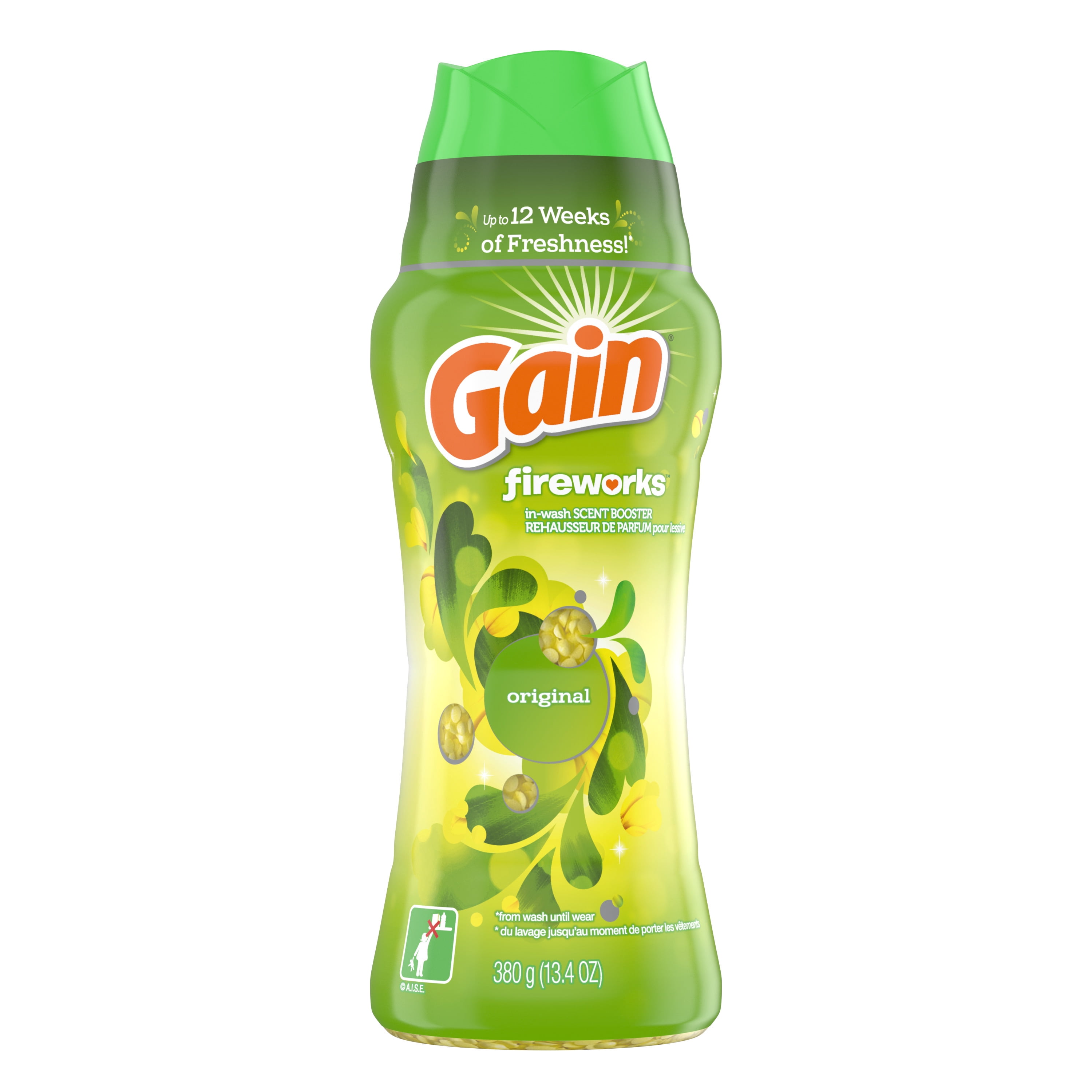 Gain Fireworks In-Wash Scent Booster Beads, Original, 13.4 oz