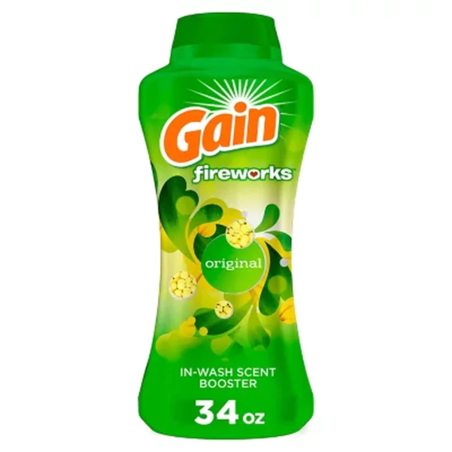 Gain Fireworks In-Wash Scent Booster Beads, Original (34 Oz.)