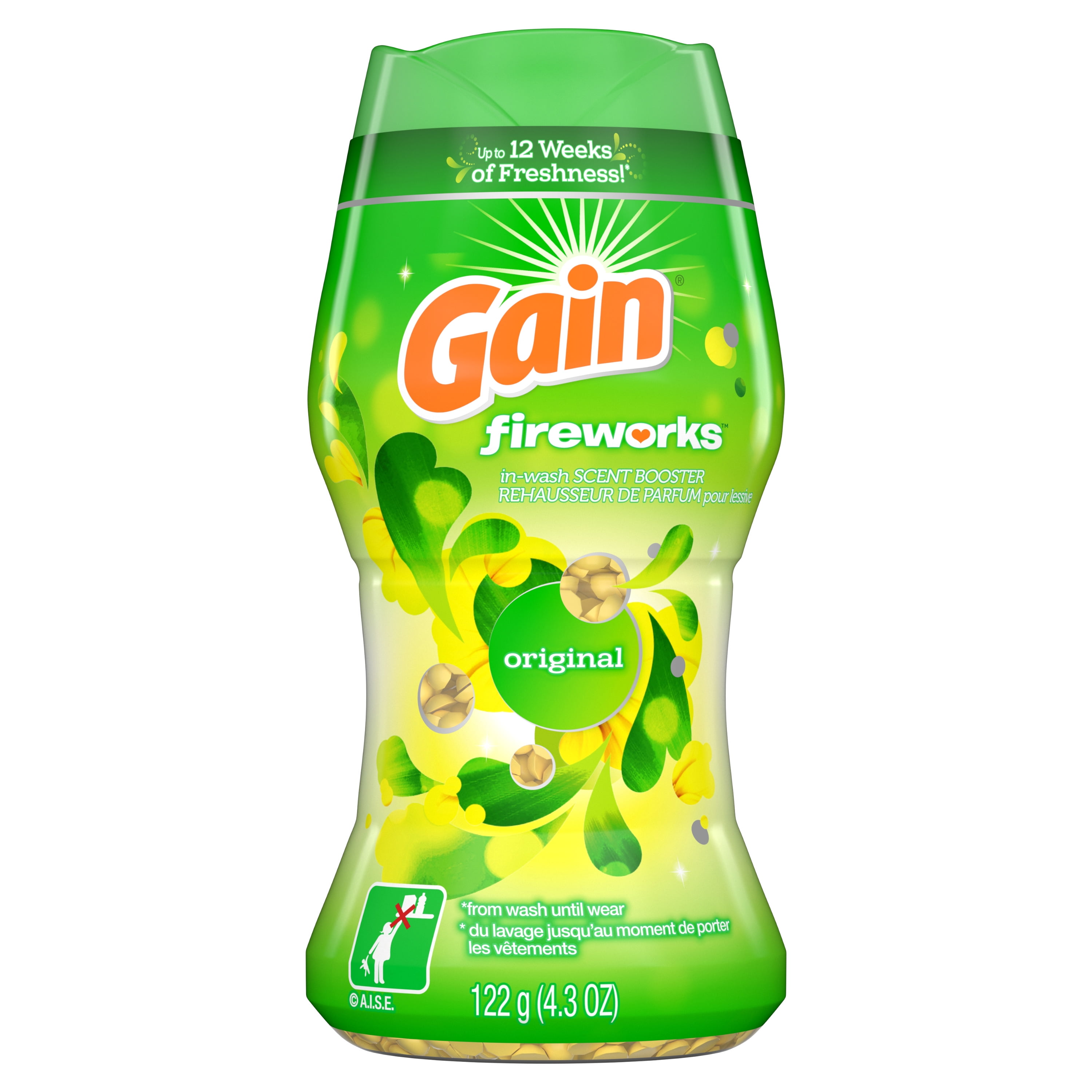 Gain Fireworks In-Wash Scent Booster Beads, Original, 4.3 oz