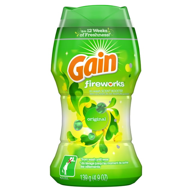 Gain Fireworks InWash Scent Booster Beads, Original, 4.9 oz