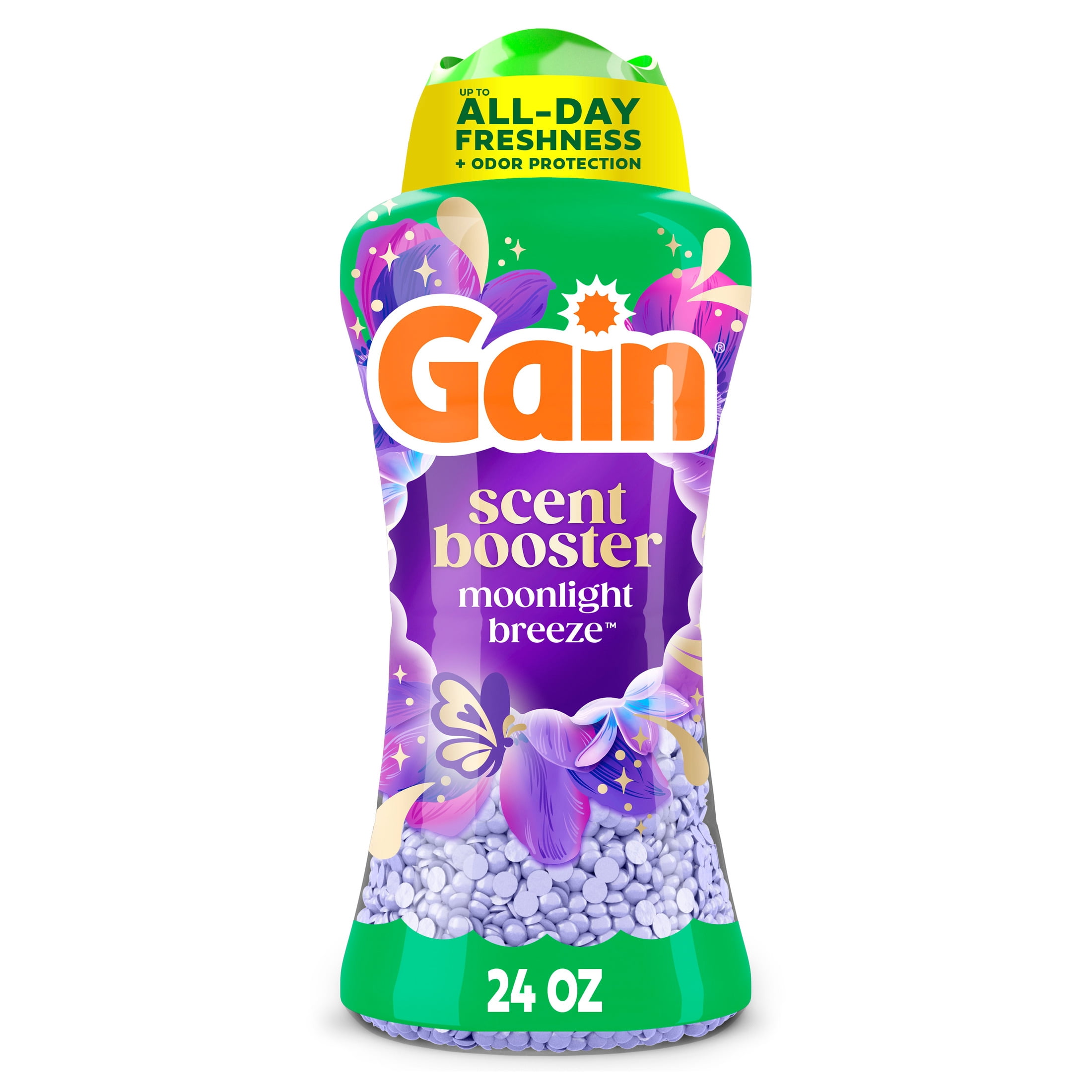 Gain, Laundry Scent Beads, 24oz, Fireworks In-Wash Scent Booster