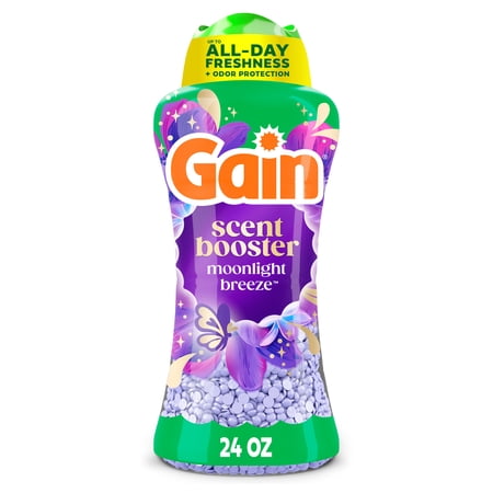 Gain Laundry Scent Beads, Fireworks In-Wash Scent Booster, Moonlight Breeze Scent, 24oz