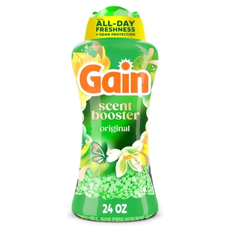Gain Laundry Scent Beads, Fireworks In-Wash Scent Booster, Original Scent, 24 oz