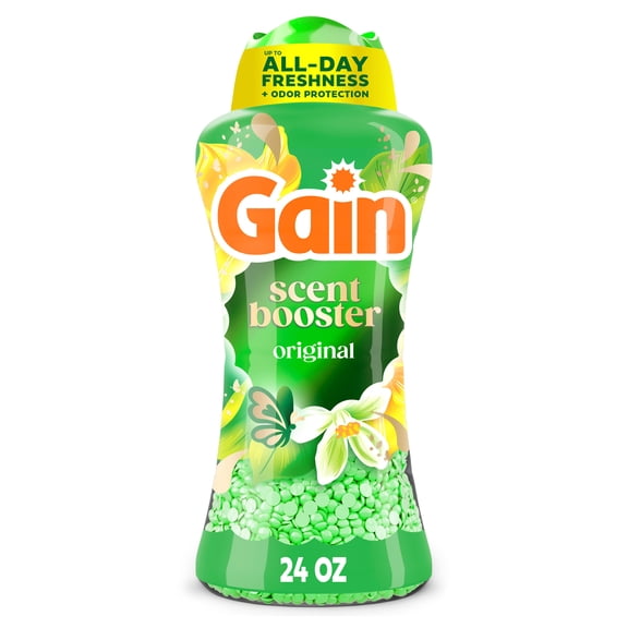 Gain Laundry Scent Beads, Fireworks In-Wash Scent Booster, Original Scent, 24 oz
