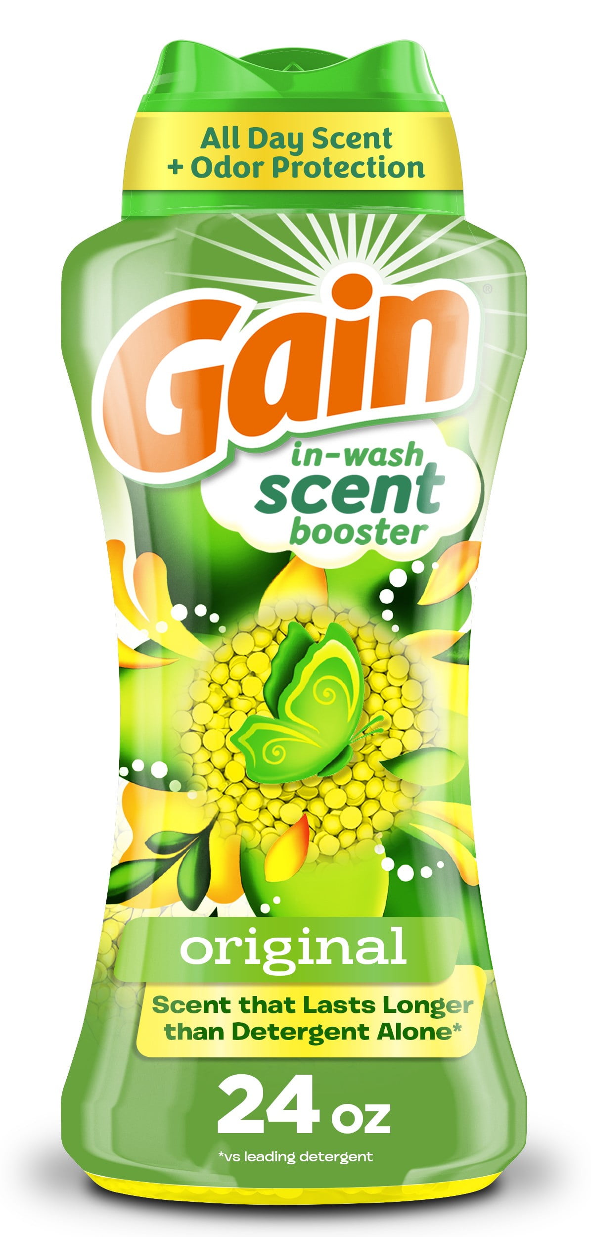 Gain Fireworks In-Wash Scent Booster Laundry Beads, Original Scent, 24 oz