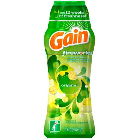 Gain Fireworks In-Wash Scent Booster, Original, 26.5 oz