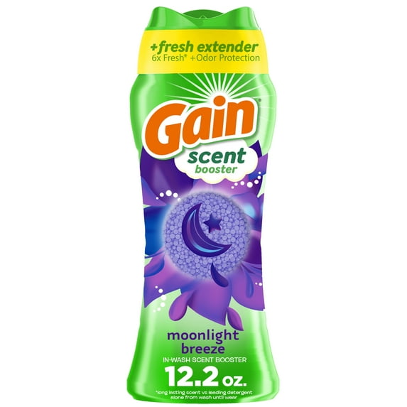Gain Fireworks Laundry Scent Booster Beads, Moonlight Breeze Scent, 12.2 oz