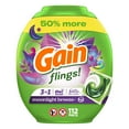 thumbnail image 1 of Gain Flings 3-in-1 Oxi Boost and Febreze Laundry Detergent Pacs, Moonlight Breeze Scent, 112 Count, 1 of 10