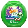 thumbnail image 1 of Gain Flings Moonlight Breeze, Laundry Detergent Pacs, 51 ct., 1 of 9