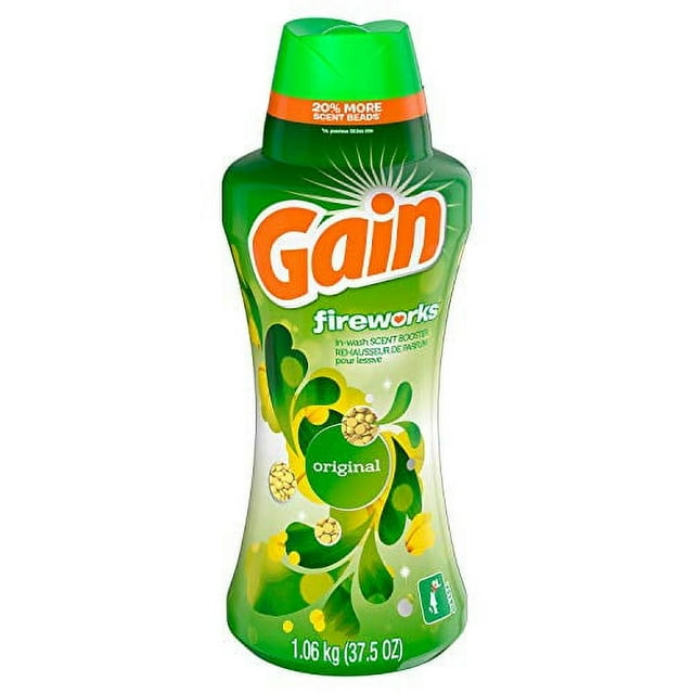 Gain Gain Fireworks in-wash Scent Booster Beads, Original (37.5 Oz.)