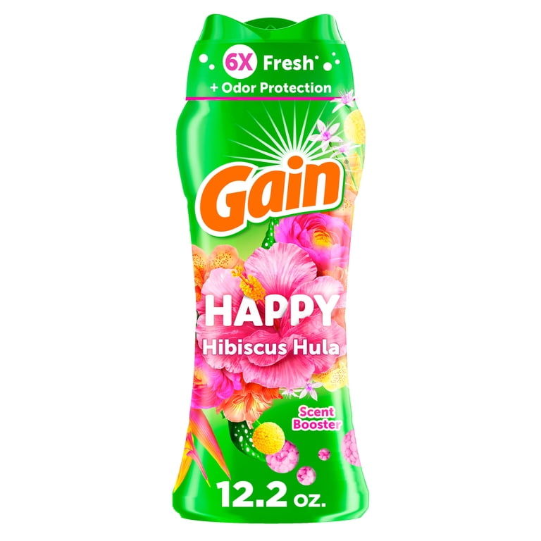 Gain Laundry Scent Beads, Happy In-Wash Scent Booster, Hibiscus